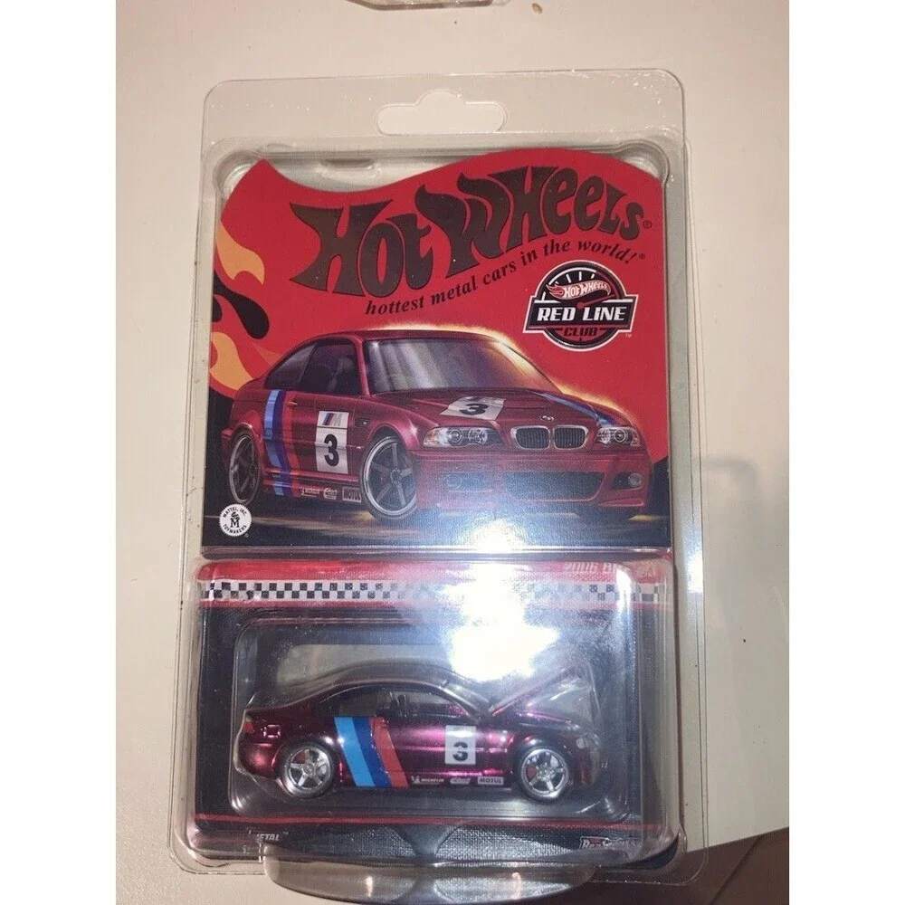 Hot Wheels RLC Redline Club Exclusive 2006 BMW M3 (Red) Sealed in Protector